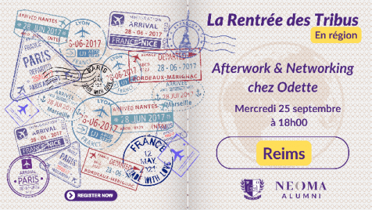 Rentrée des Tribus en région 2024 - Reims : Afterwork & Networking chez Odette