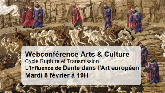 Webconférence - Cycle Rupture et Transmission - Dante et l'art européen