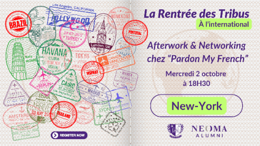  Rentrée des Tribus à l'international 2024 - New-York : Afterwork & Networking chez "Pardon My French"