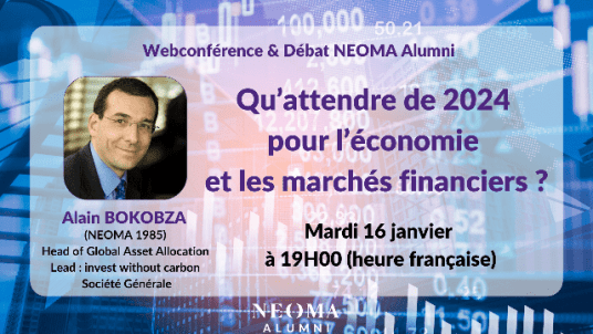 Webconférence d'Alain BOKOBZA  - Qu’attendre de 2024 pour l’économie et les marchés financiers ? 
