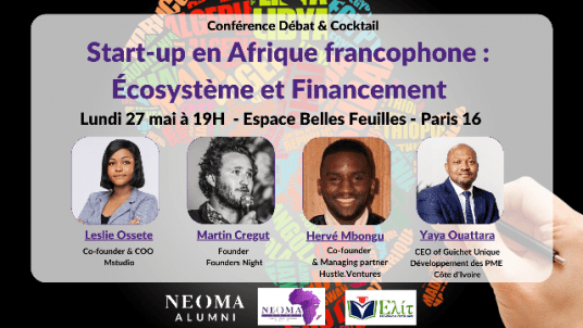 Conférence Cocktail - L’écosystème et le financement des Start-up en Afrique francophone 