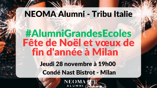 #AlumniGrandesEcoles  - Fêtes de Noël et Vœux de fin d'année à Milan