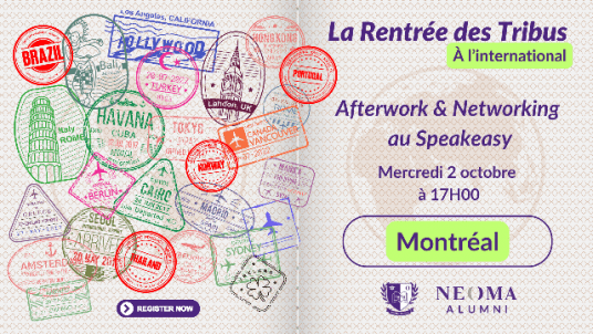 Rentrée des Tribus à l'international 2024 - Montréal : Afterwork & Networking au Speakeasy