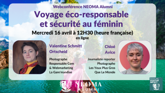 Webconférence  - Voyage éco-responsable et sécurité au féminin 