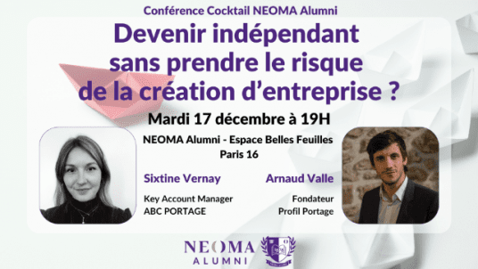 Conférence Cocktail - Devenir indépendant sans prendre le risque de la création d’entreprise ?