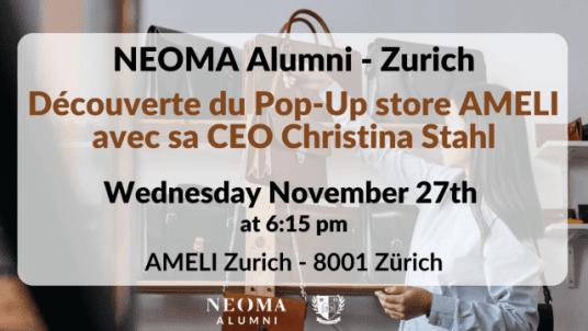 Découverte du Pop-Up store AMELI avec sa CEO Christina Stahl - Zurich 