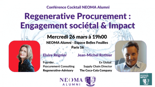 Conférence Cocktail - Regenerative Procurement : Engagement sociétal & Impact