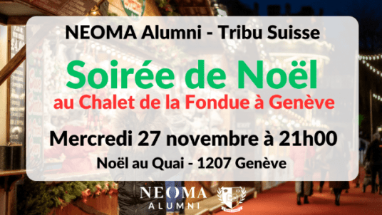 Soirée de Noël  au Chalet de la Fondue à Genève