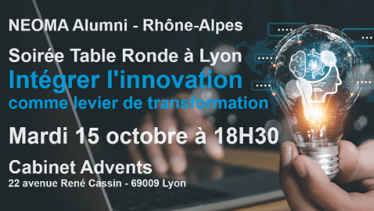 Soirée Table Ronde à Lyon - Intégrer l'innovation comme levier de transformation