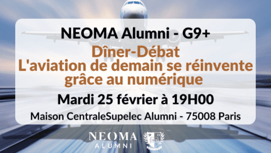 Dîner-Débat G9+  -  L'aviation de demain se réinvente grâce au numérique 