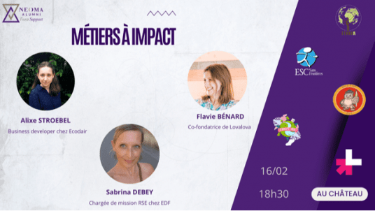 Webconférence NATS - Les métiers à impact : donner du sens à sa carrière