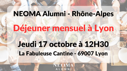 Déjeuner mensuel d'octobre à la Fabuleuse Cantine - Lyon