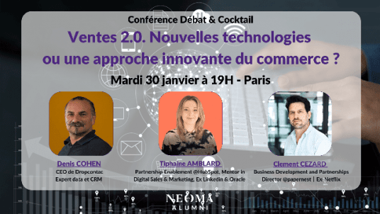 Conférence Cocktail - Ventes 2.0. Nouvelles technologies ou une approche innovante du commerce ? 