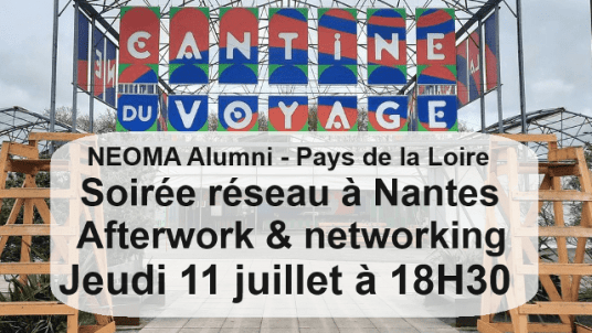 Soirée réseau - Afterwork & networking à la Cantine du Voyage de Nantes