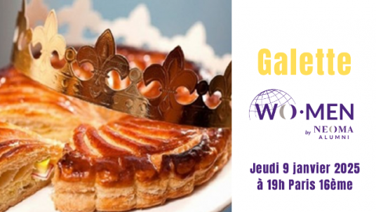 Soirée Galette de WO.MEN - 1 femme, 1 homme, 1 couronne !