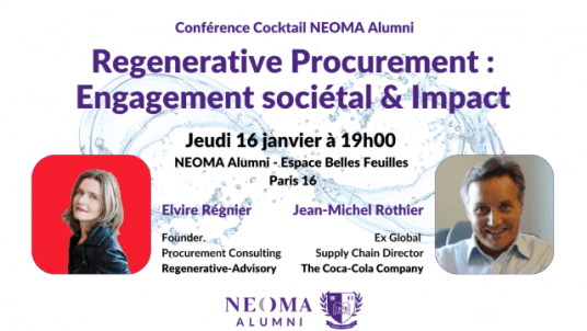 Conférence Cocktail - Regenerative Procurement : Engagement sociétal & Impact